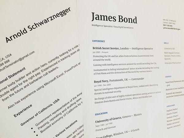Les défauts à éviter pour un cv percutant et efficace